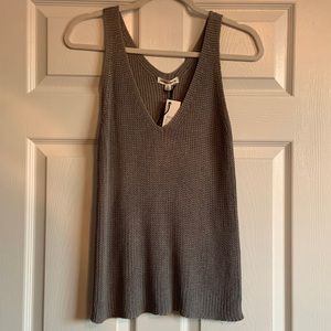 Knit tank top